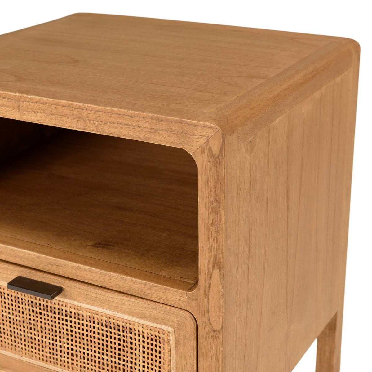 Amy - Bedside Table - Light Wood