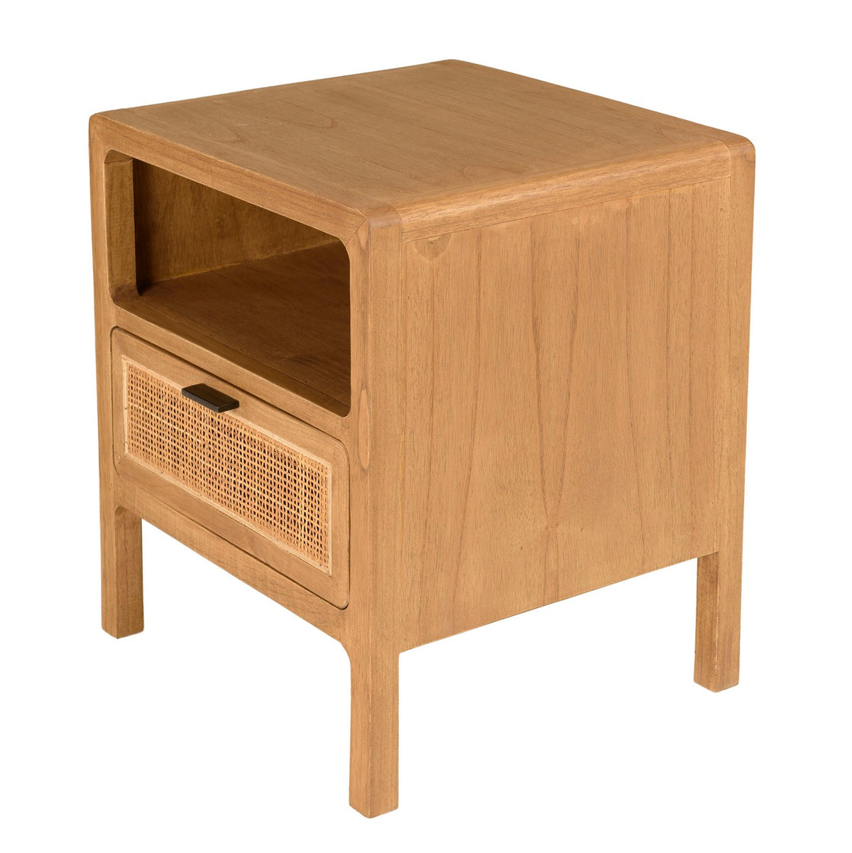 Amy - Bedside Table - Light Wood