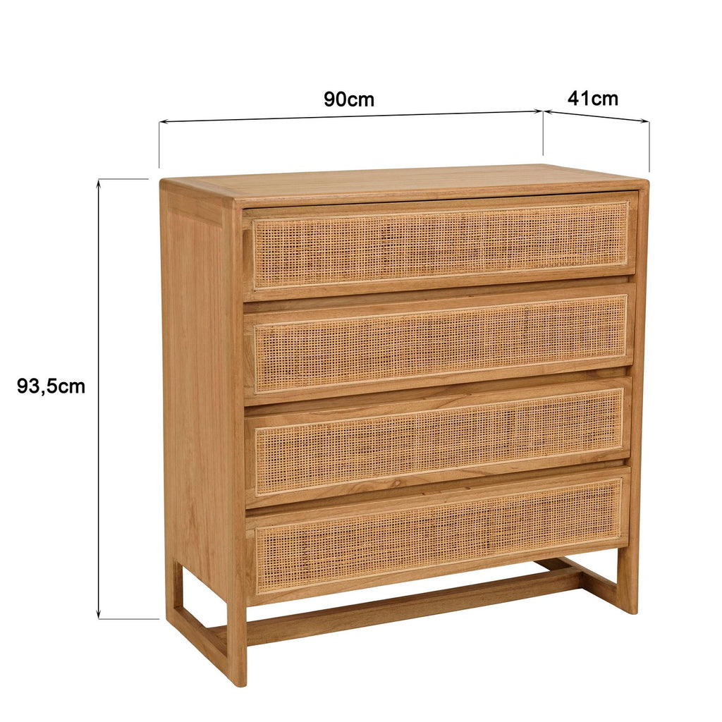 Amy - Cassettiera - Legno chiaro