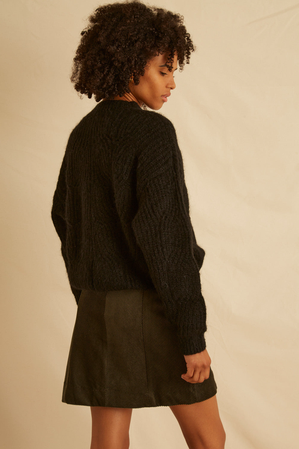 Pull Millepertuis - Noir