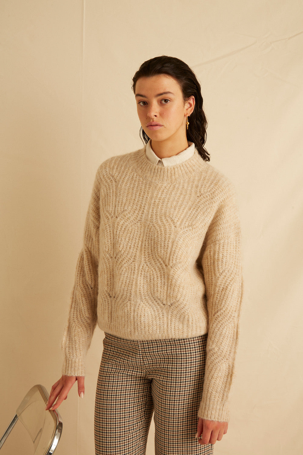 Pull Millepertuis - Sable