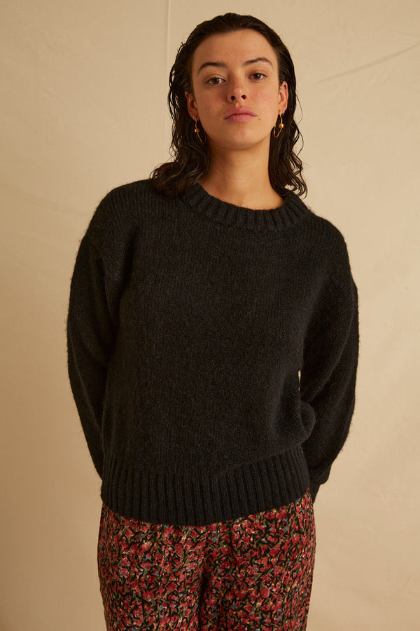 Sweter Maddox – Czarny