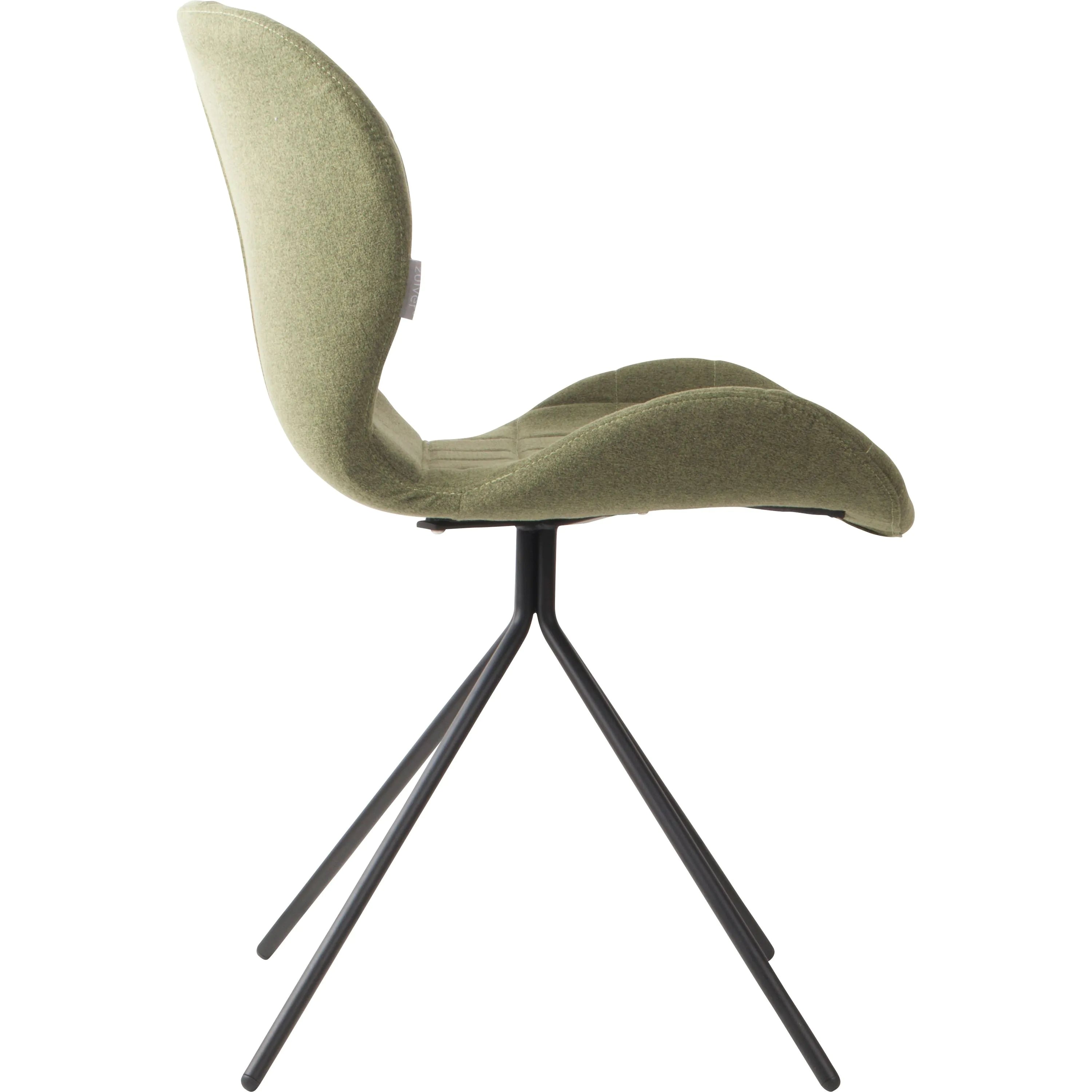Omg - Dining Room Chair - Fabric - Green