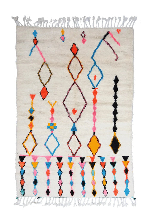 Tapis Berbère Coloré - 250 x 147 cm