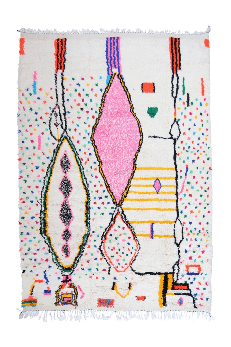 Tapis Berbère Coloré - 366 x 245 cm