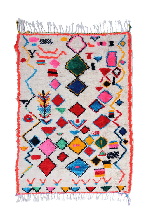 Tapis Berbère Coloré - 245 x 144 cm