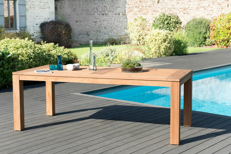 Kim - Table De Jardin - Teck - Marron