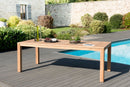 Kim - Table De Jardin - Teck - Marron