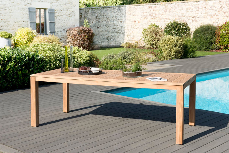 Kim - Table De Jardin - Teck - Marron