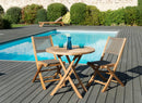 Fun - Salon De Jardin - Teck - Marron
