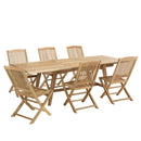 Fun - Salon De Jardin - Teck - Marron