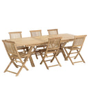 Fun - Salon De Jardin - Teck - Marron