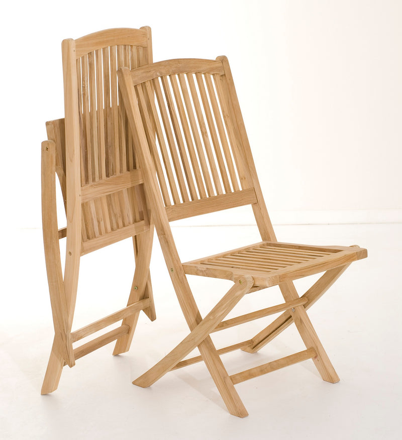 Fun - Salon De Jardin - Teck - Marron