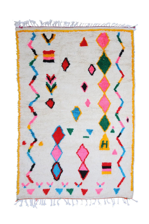 Tapis Berbère Coloré - 255 x 145 cm