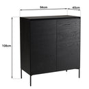 Maxendre - Sideboard - Black