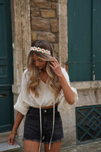 Blouse Courte Ugo - Beige