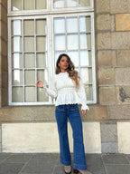 Charlize smocked blouse