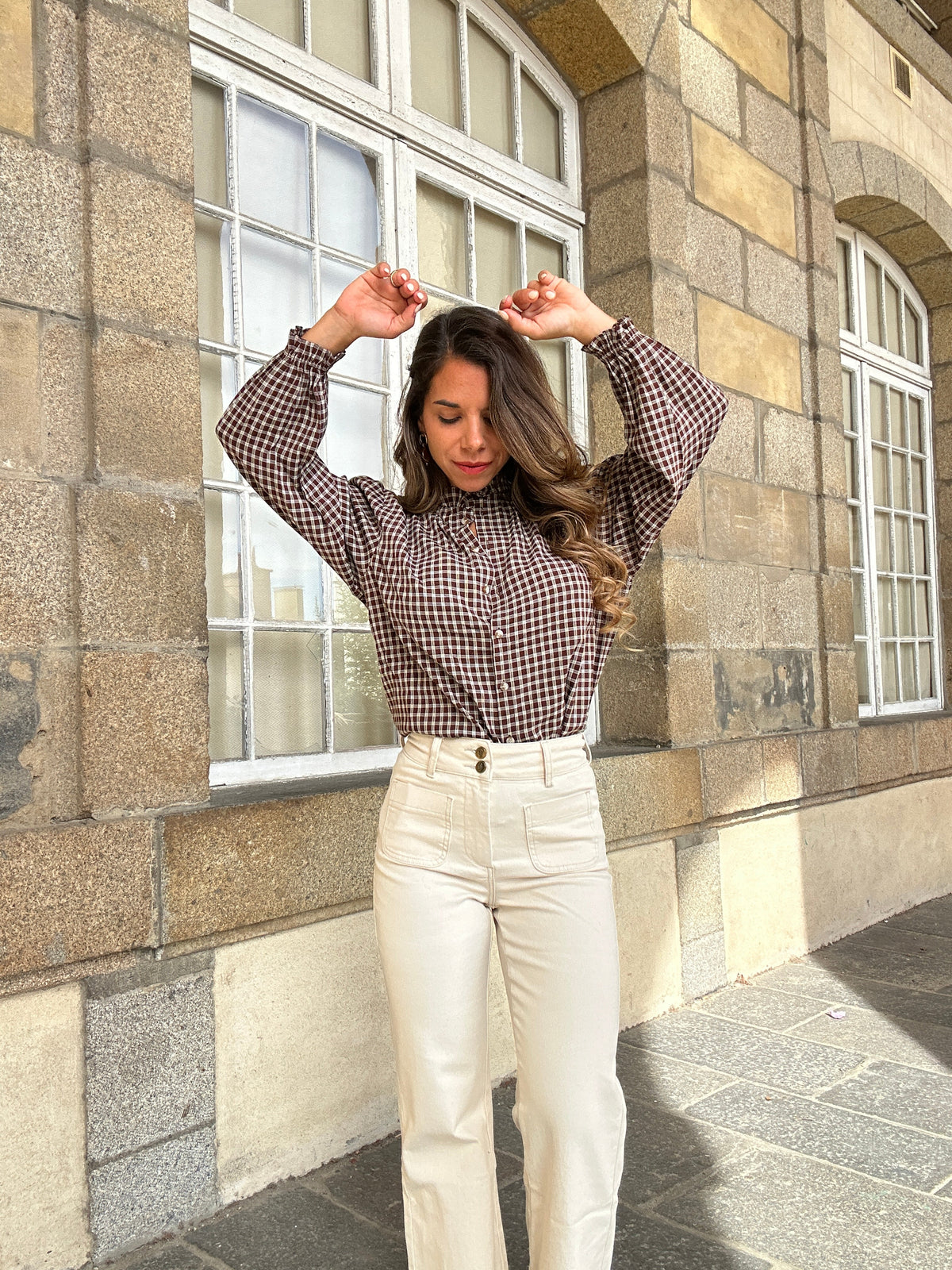 Jean Elenette beige