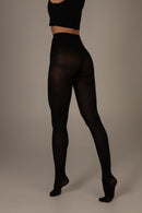Collant Opaque Noir Microfibre – 50D