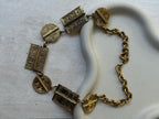 Guy Laroche - Collar Vintage - Eslabones Geométricos