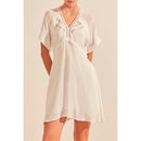 Suncoo - Trapeze dress - Ecru