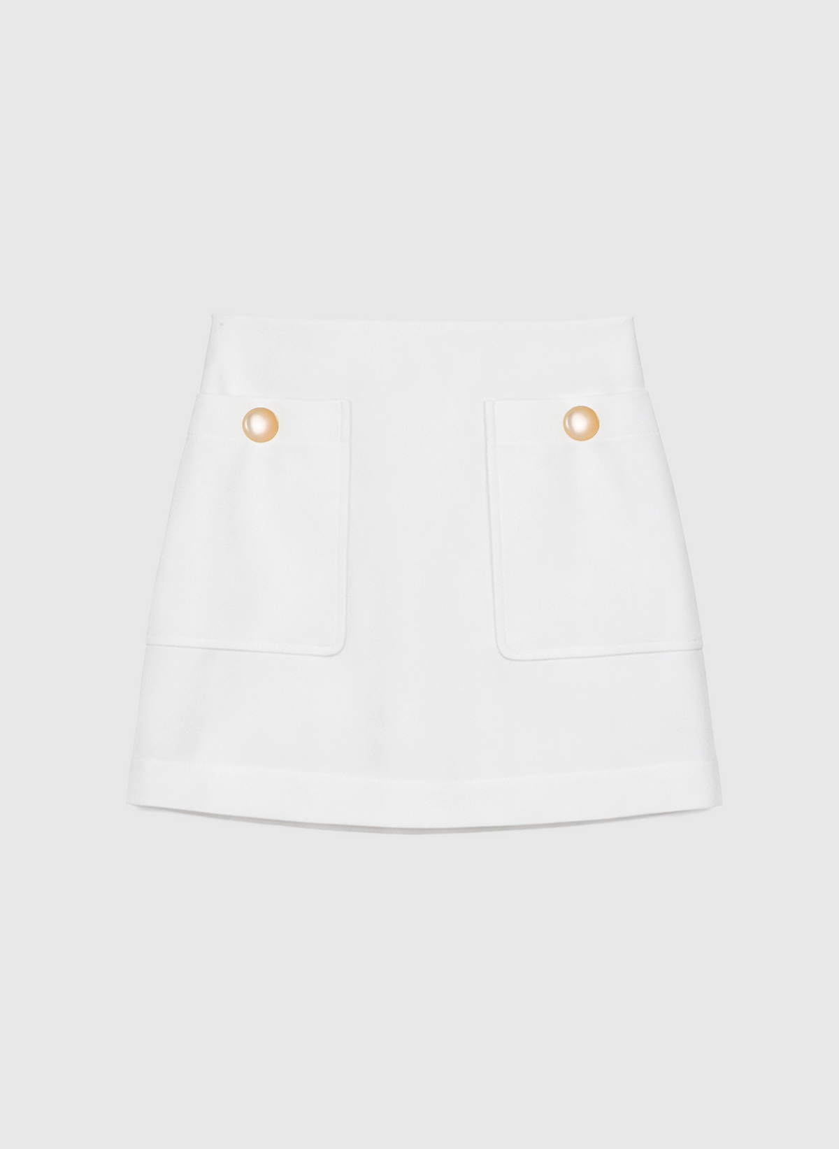 Jupe Courte Gilmana Blanc