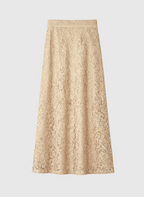 Jupe Midi Juvyna Beige