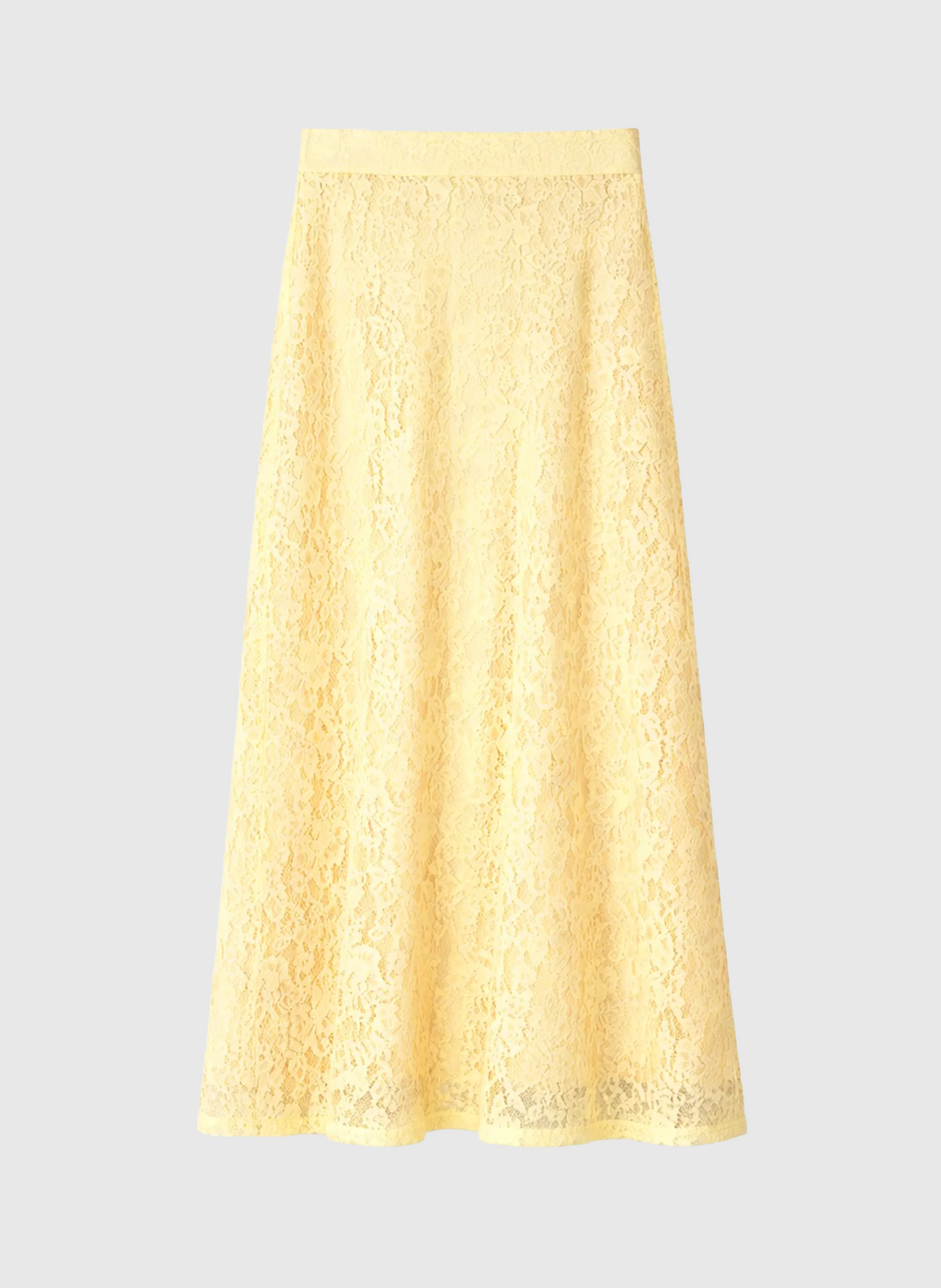 Jupe Midi Juvyna Jaune