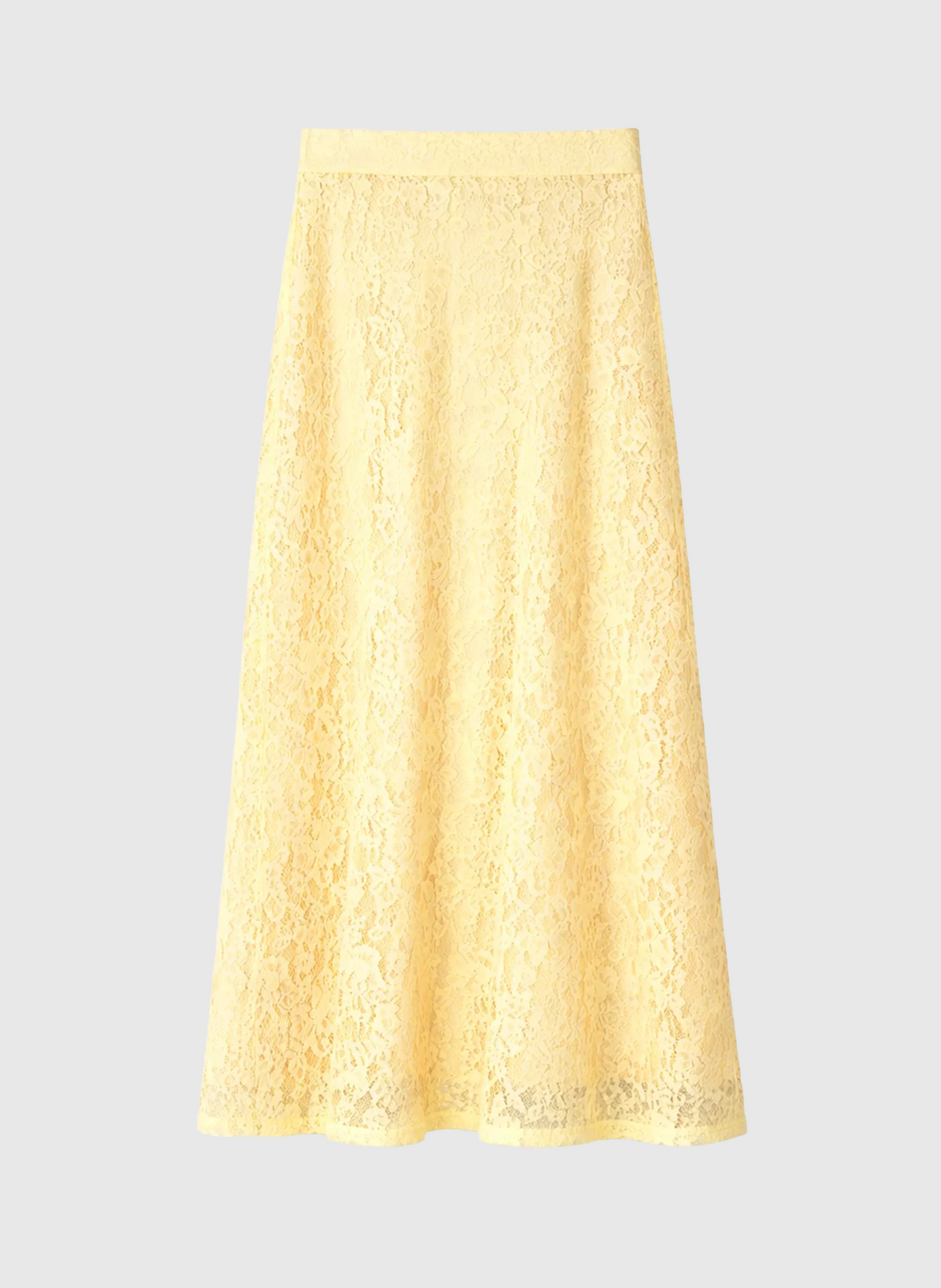 Jupe Midi Juvyna Jaune