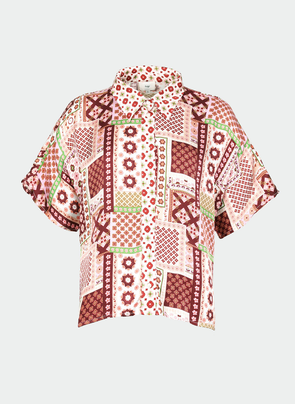 Chemise Kaila Patchila Bordeaux
