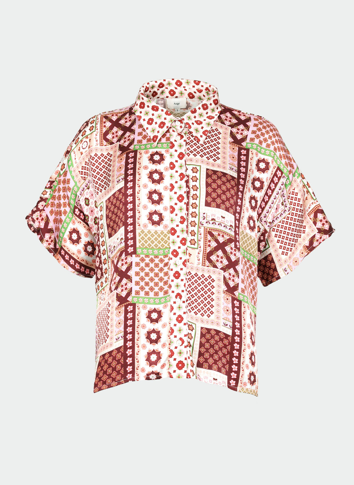 Chemise Kaila Patchila Bordeaux