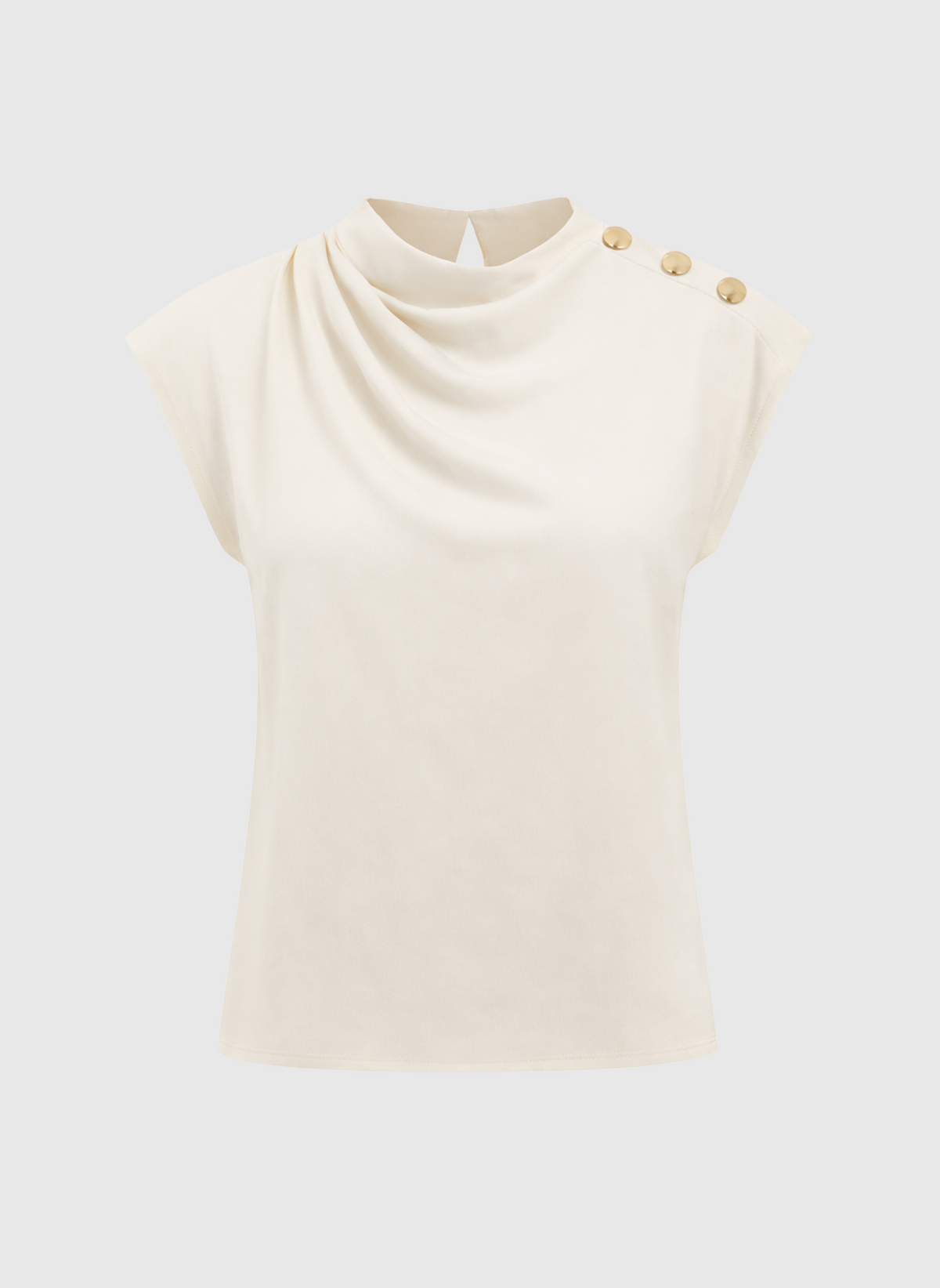 Top Kiline Blanc Casse