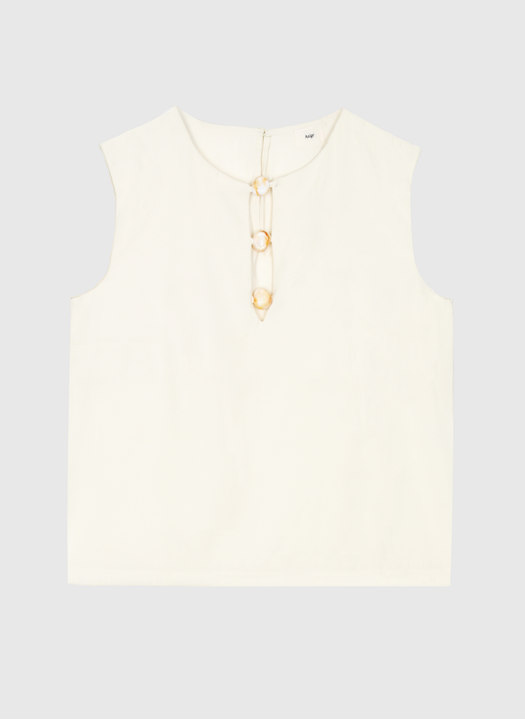 Debardeur Koba Blanc Casse