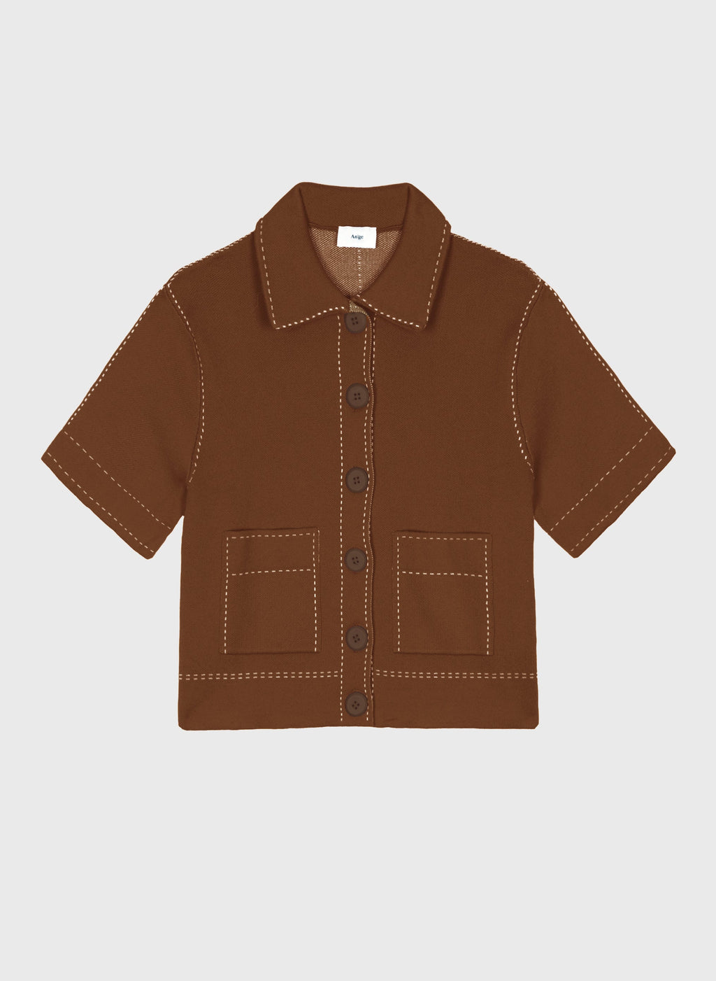 Gilet Lebilly Marron