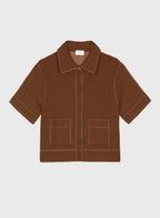 Gilet Lebilly Marron