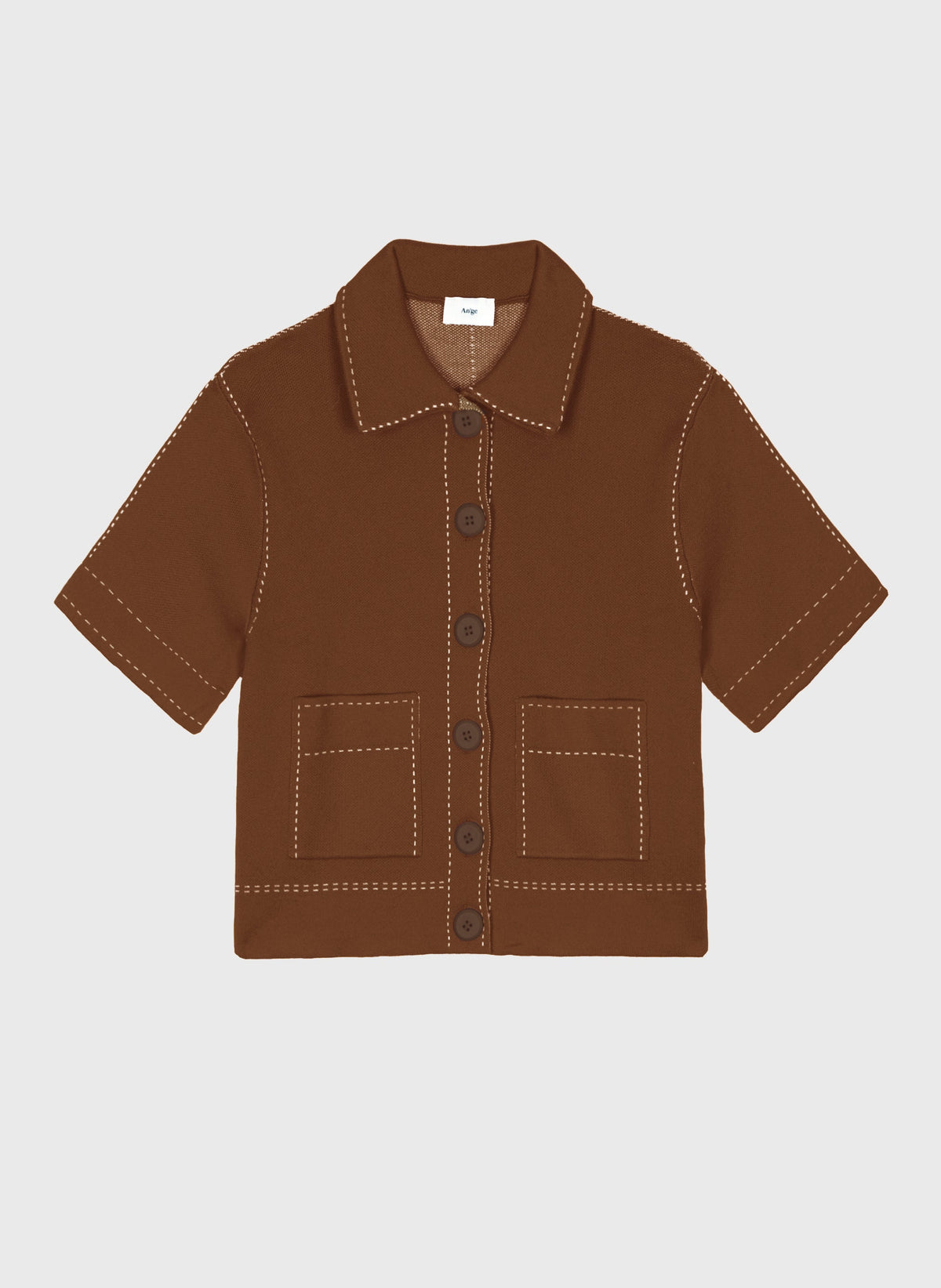 Gilet Lebilly Marron