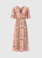 Robe Midi Melodila Tifania Ecru