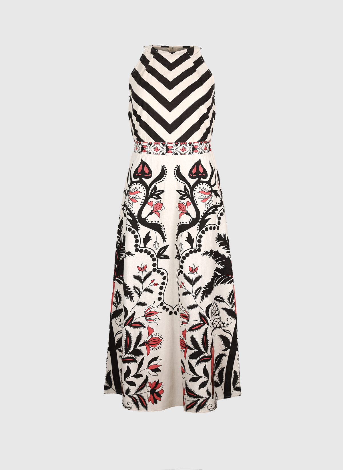Robe Longue Ojanny Tolina Ecru