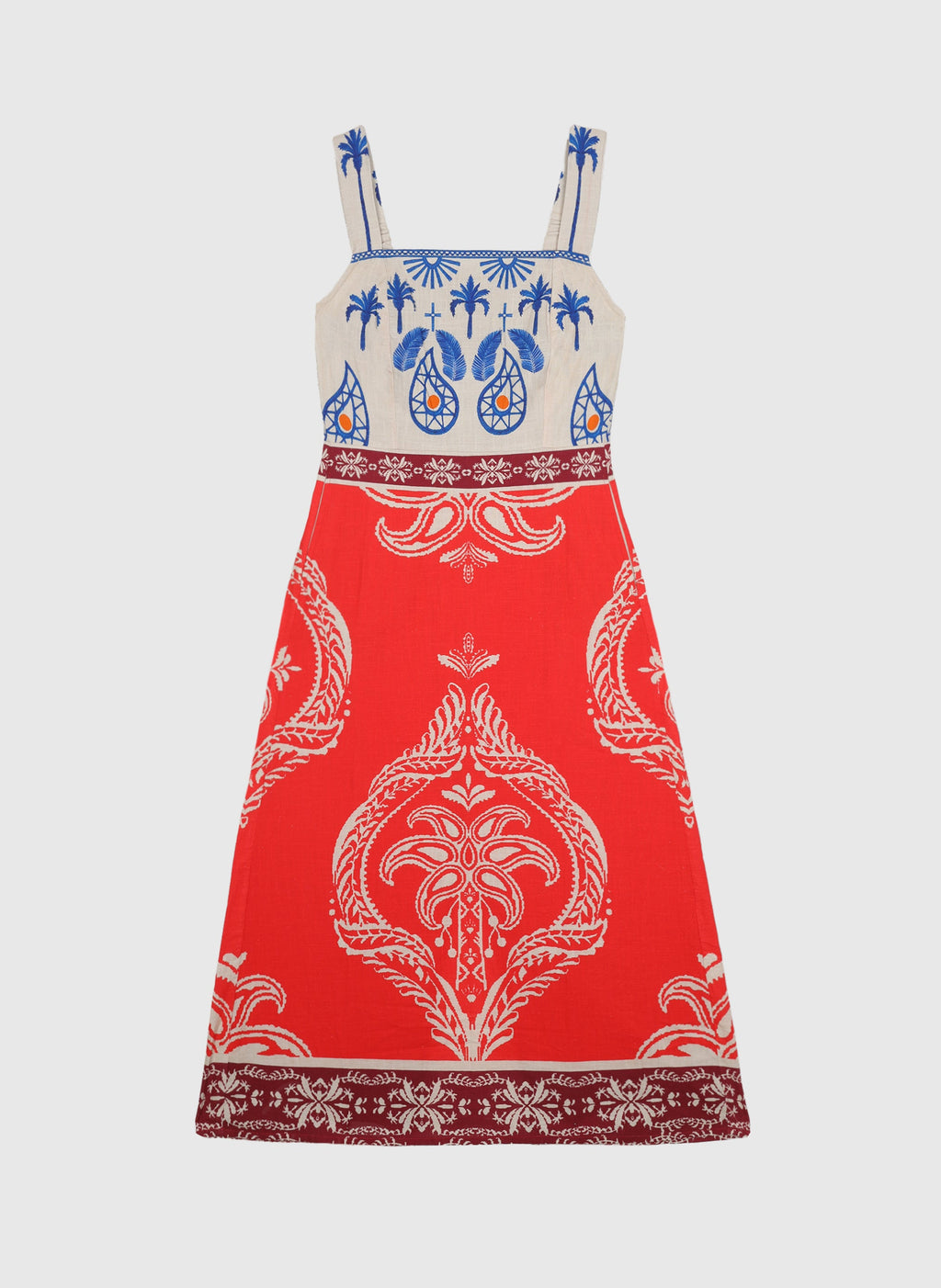 Robe Midi Olenie Tivoli Rouge