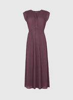 Robe Longue Owestina Raisin