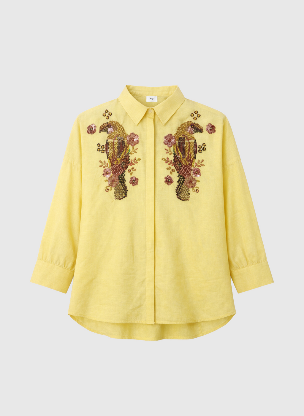 Chemise Shannyla Jaune