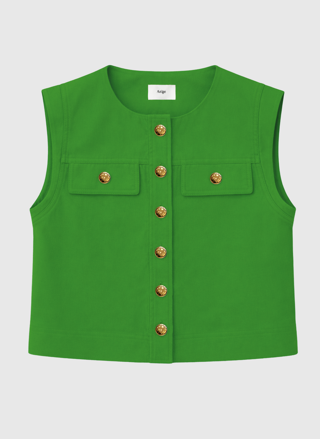 Veste Sans Manches Zelia Pomme