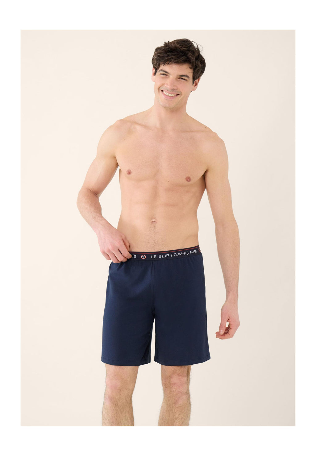 Invincible Cotton Pyjama Shorts - Navy