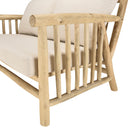 Will - Sofá - Madera clara/Blanco