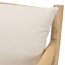 Will - Sofá - Madera clara/Blanco