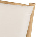 Will - Sillón - Blanco/Madera clara