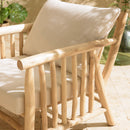 Will - Salon D'Intérieur - Blanc/Bois Clair