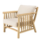Will - Salon D'Intérieur - Blanc/Bois Clair