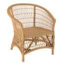 Sillón - Kally - Marrón Miel - Blanco