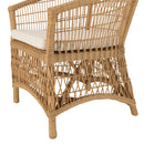 Sillón - Kally - Marrón Miel - Blanco